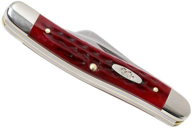 Case Medium Stockman Pocket Worn Old Red Bone, 00786, 6318 SS Pocket Knife 10 Case Medium Stockman Pocket Worn Old Red Bone, 00786, 6318 SS Pocket Knife - Image 8