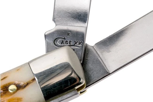 Case Stockman Amber Jigged Bone, 00079, 63032 CV Pocket Knife 8 Case Stockman Amber Jigged Bone, 00079, 63032 CV Pocket Knife - Image 6