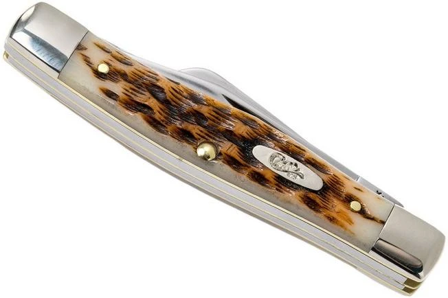 Case Stockman Amber Jigged Bone, 00079, 63032 CV Pocket Knife 10 Case Stockman Amber Jigged Bone, 00079, 63032 CV Pocket Knife - Image 8