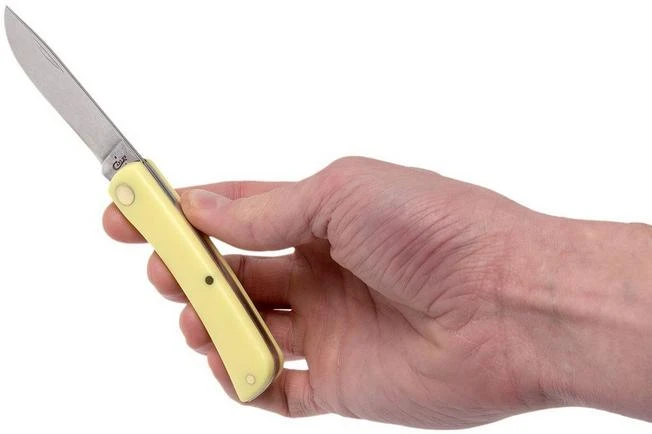 Case Sod Buster Jr. Yellow Synthetic, 80032, 3137 SS Pocket Knife 11 Case Sod Buster Jr. Yellow Synthetic, 80032, 3137 SS Pocket Knife - Image 9