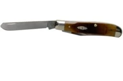 Case Mini Trapper Dark Molasses Bone, Sawcut, 83141, 6207 SS Pocket Knife 8 Case Mini Trapper Dark Molasses Bone, Sawcut, 83141, 6207 SS Pocket Knife -Case Knives Sales CE83141 03 case