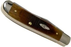 Case Mini Trapper Dark Molasses Bone, Sawcut, 83141, 6207 SS Pocket Knife 9 Case Mini Trapper Dark Molasses Bone, Sawcut, 83141, 6207 SS Pocket Knife -Case Knives Sales CE83141 04 case