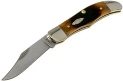 Case Pocket Hunter Dark Molasses Bone, Sawcut, 83142, 61165 SS Pocket Knife -Case Knives Sales CE83142 03 case